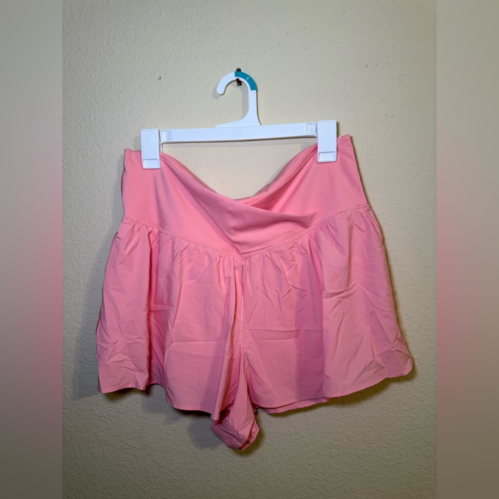 Aerie Pink Running Shorts